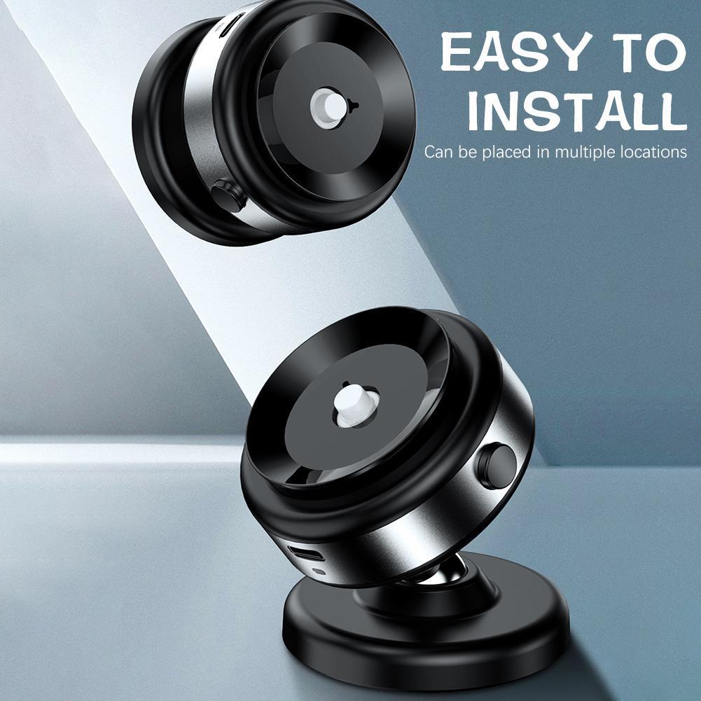 Magnetic Car Phone Holder – Vacuum Suction Mount for Dashboard & Vent